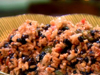 Black Beans and Rice Recipe | Ingrid Hoffmann | Food Network image