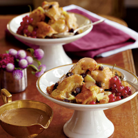 Creole Bread Pudding with Bourbon Sauce Recipe | MyRe… image