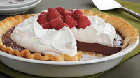 Chocolate Fudge Pie Recipe - BettyCrocker.com image