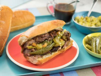 Chicago-Style Italian Beef Sandwich Recipe | Jeff Mauro ... image