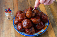 Crock-Pot Grape Jelly Meatballs Recipe - How to ... - Delish image