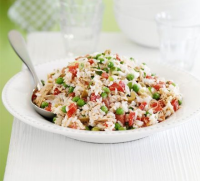 Help-yourself tuna rice salad recipe | BBC Good Food image
