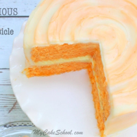Orange Dreamsicle Cake- Delicious Homemade Recipe | My ... image