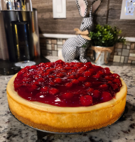Creamy Baked Cheesecake | Allrecipes image