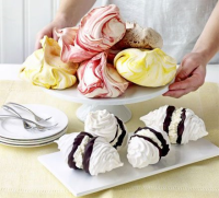 Lightest ever meringues recipe | BBC Good Food image