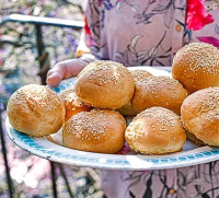 Soft burger buns recipe - BBC Good Food image