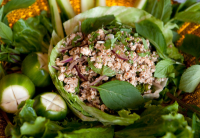 Thai Larb Gai (Chicken With Lime, Chili and Fresh Herbs ... image