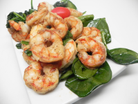 Sauteed Shrimp with Spinach Recipe | Allrecipes image