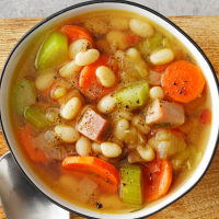 Navy Bean Vegetable Soup Recipe: How to Make It image