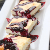 Keto Berry-Pecan Cheesecake Bars Recipe | Allrecipes image