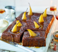 Sticky toffee pear pudding recipe | BBC Good Food image