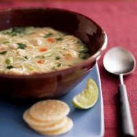 Asian Chicken Noodle Soup Recipe | MyRecipes image