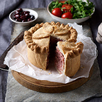Raised Pork Pie with Hot Water Pastry | Pastry | Recipes ... image