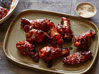 Sticky Honey-Soy Chicken Wings Recipe | Tyler Florence ... image