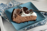 Creamy No-Bake Chocolate Pudding Cheesecake - My Foo… image