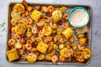 Best Sheet Pan Shrimp Boil Recipe - How to Make ... - Delish image