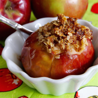 Baked Apples with Oatmeal Filling Recipe | Allrecipes image