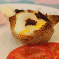 BAKED EGGS IN A BASKET RECIPES