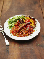 Sausage and bean casserole recipe | Jamie Oliver recipes image