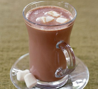 Deluxe hot chocolate with marshmallows recipe | BBC Good Food image