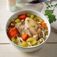 Grandma's Pressure-Cooker Chicken Noodle Soup Recipe: … image