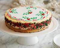 Christmas Cookie Cheesecake Recipe | Food Network Kitche… image