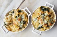 Baked Spinach-Artichoke Pasta Recipe - NYT Cooking image