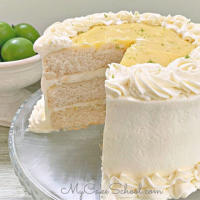 Key Lime Cake (A Doctored Cake Mix Recipe) | My Cake Sc… image