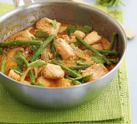 Red Thai salmon curry recipe | BBC Good Food image