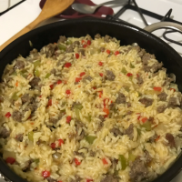 My Mom's Sausage and Rice Casserole Recipe | Allrecipes image