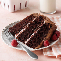 Chocolate Raspberry Cake - Taste of Home image