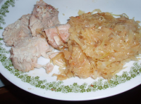 Crock Pot Pork Roast & Sauerkraut | Just A Pinch Recipes image