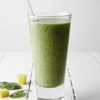 Pineapple Green Smoothie Recipe | EatingWell image