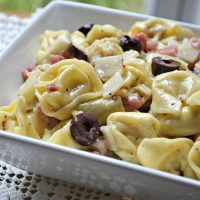 Cheese Tortellini Salad Recipe | Allrecipes image
