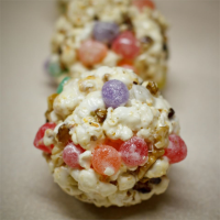 Marshmallow Popcorn Balls Recipe | Allrecipes image