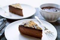 Chocolate Cheesecake With Graham Cracker Crunch - NYT Cooking image