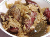Fresh Kielbasa with Sauerkraut Recipe - Food.com image
