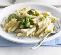 Cheesy broccoli pasta bake recipe | BBC Good Food image