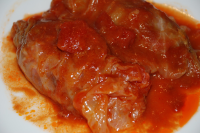 Stuffed Cabbage Rolls With Sweet and Sour Sauce Recipe ... image