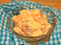 LIGHTENED DREAMSICLE FLUFF | Just A Pinch Recipes image