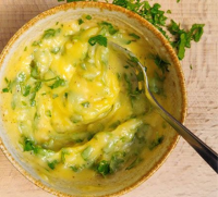 Shrimp Enchiladas with Green Sauce Recipe: How to Make It image