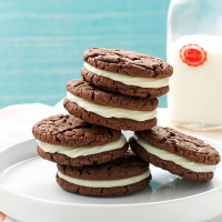 Quick Chocolate Sandwich Cookies - Taste of Home image