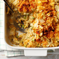 CHICKEN AND RICE CASSEROLE WITH BACON RECIPES