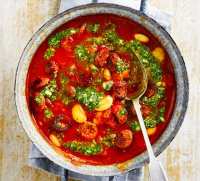Butter bean & chorizo stew recipe - BBC Good Food image