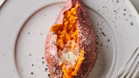 How to Cook a Sweet Potato in the Microwave | Kitchn image