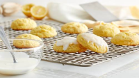 Cake Mix Gooey Butter Lemon Cookies Recipe - BettyCrocker.com image