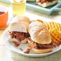 Shredded Beef Sandwiches Recipe: How to Make It image