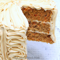 Carrot Cake ~Doctored Mix Recipe | My Cake School image
