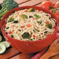 Supreme Spaghetti Salad Recipe: How to Make It - Taste of Home image