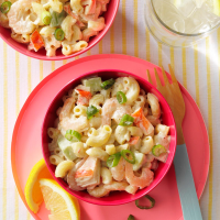 Shrimp and Crab Macaroni Salad Recipe: How to Make It image